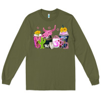Army Green neon western coffee cups Long Sleeve Tee - Zillion Design Studio