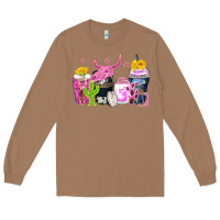 Toasted Coconut neon western coffee cups Long Sleeve Tee - Zillion Design Studio