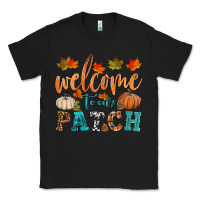Black welcome to our patch Classic Tee - HRA Design Shop