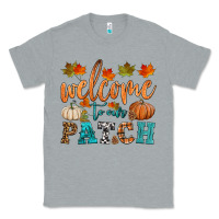 Heather Grey welcome to our patch Classic Tee - HRA Design Shop