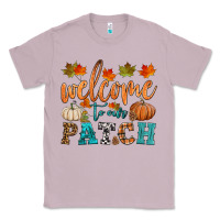 Lilac welcome to our patch Classic Tee - HRA Design Shop