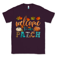 Plum welcome to our patch Classic Tee - HRA Design Shop