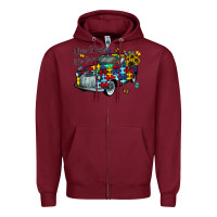 Burgundy love needs no words Zipper Hoodie - CowhideDigitalArt