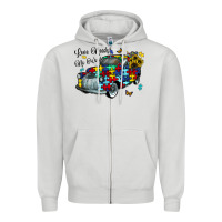 Dove Grey love needs no words Zipper Hoodie - CowhideDigitalArt