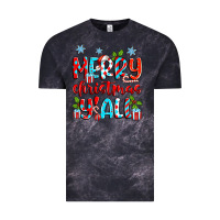 Cloud Black merry christmas y'all Vintage Tee - Zillion Design Studio