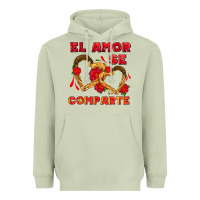 Matcha el amor se comparte with churros Heavyweight Hoodie - AdoDesignShop