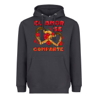 Smoke el amor se comparte with churros Heavyweight Hoodie - AdoDesignShop