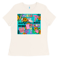 Bone western nurse Ladies Tee - AdoDesignShop