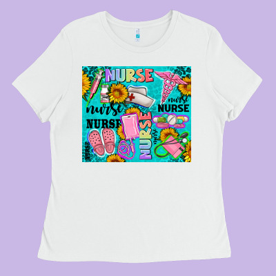 Western Nurse Ladies Tee Designed By Adodesignshop