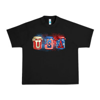 Black usa mason jars Urban Heavy Tee - Zillion Design Studio