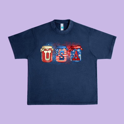 Urban Heavy Tee usa mason jars