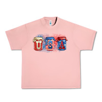 Salmon usa mason jars Urban Heavy Tee - Zillion Design Studio
