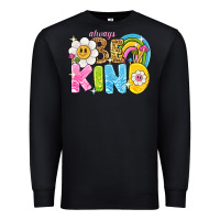 Black always be kind Premium Sweatshirt - NancyCooperArtShop