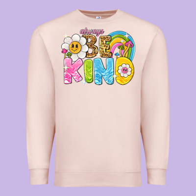 Always Be Kind Premium Sweatshirt Designed By Nancycooperartshop