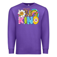 Purple always be kind Premium Sweatshirt - NancyCooperArtShop