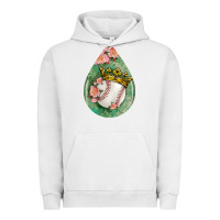 Baseball And Western Roses Teardrop  6 Urban Hoodie | Teevron