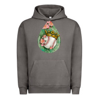 Pigment Tornado baseball and western roses teardrop  6 Urban Hoodie - BundleAndBundleShop