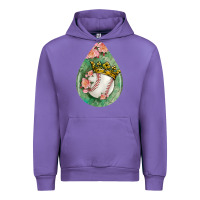 Tulip baseball and western roses teardrop  6 Urban Hoodie - BundleAndBundleShop