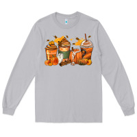 Moon Dust pumpkin spice latte coffee cups Long Sleeve Tee - Zillion Design Studio