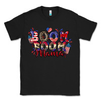 Black Boom boom Mama 4th of july Classic Tee - CowGirlArtShop