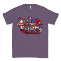 Lavender Boom boom Mama 4th of july Classic Tee - CowGirlArtShop