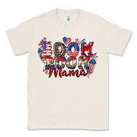 Natural Boom boom Mama 4th of july Classic Tee - CowGirlArtShop