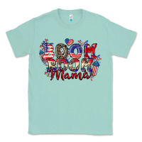 Seafoam Boom boom Mama 4th of july Classic Tee - CowGirlArtShop