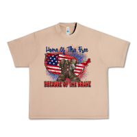 Burro home of the free because of the brave Urban Heavy Tee - Zillion Design Studio