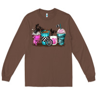 Chestnut motocross coffee cups Long Sleeve Tee - Zillion Design Studio