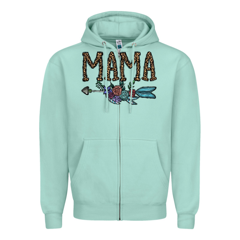 Mama Zipper Hoodie by CowhideDigitalArt | Teevron