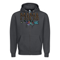 Smoke mama Zipper Hoodie - CowhideDigitalArt