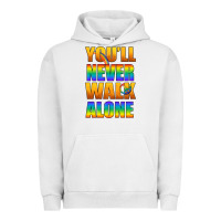 Pigment Lunar Rock Lgbtq You'll Never Walk Alone With Peace Urban Hoodie - BundleAndBundleShop