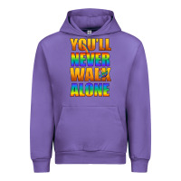 Tulip Lgbtq You'll Never Walk Alone With Peace Urban Hoodie - BundleAndBundleShop