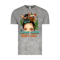 Cloud Rock messy bun camp hair dont care Vintage Tee - texasbilliewilder