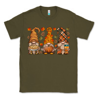 Army Green fall gnome Classic Tee - HRA Design Shop