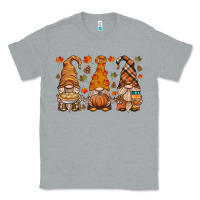 Heather Grey fall gnome Classic Tee - HRA Design Shop