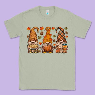 Fall Gnome Classic Tee Designed By Hra Design Shop
