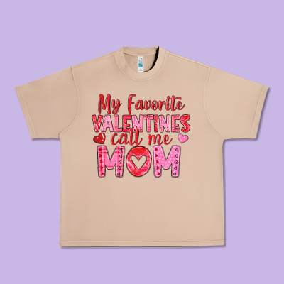 Urban Heavy Tee my favorite valentine call me mom