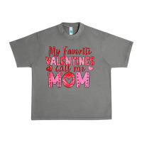 Tornado my favorite valentine call me mom Urban Heavy Tee - texasbilliewilder