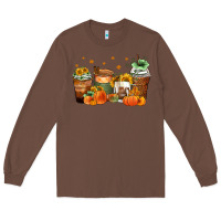 Chestnut fall coffee cups Long Sleeve Tee - Zillion Design Studio