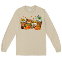 Mushroom fall coffee cups Long Sleeve Tee - Zillion Design Studio