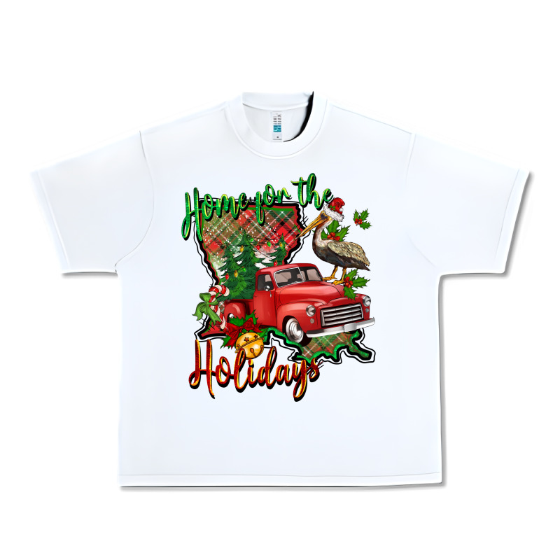 Home For The Holidays Louisiana Urban Heavy Tee by BarkalooDesign | Teevron
