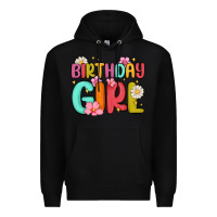 Black birthday girl Premium Hoodie - MaliasSmallBusiness