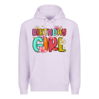 Lilac birthday girl Premium Hoodie - MaliasSmallBusiness