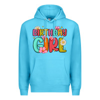 Ocean Blue birthday girl Premium Hoodie - MaliasSmallBusiness