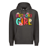 Smoke birthday girl Premium Hoodie - MaliasSmallBusiness
