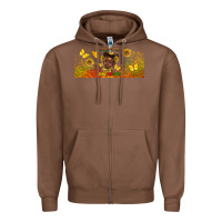 Chestnut juneteenth little miss libbey glass Zipper Hoodie - HRA Design Shop