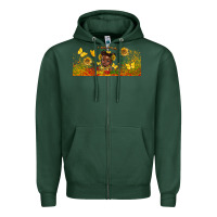 Sports Green juneteenth little miss libbey glass Zipper Hoodie - HRA Design Shop