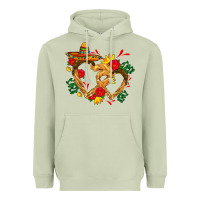 Matcha Churros with love and sombrero Heavyweight Hoodie - AdoDesignShop
