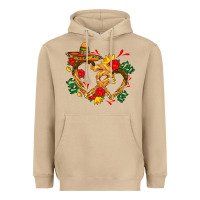 Mushroom Churros with love and sombrero Heavyweight Hoodie - AdoDesignShop